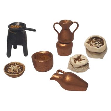 Accessori Presepe Set pz.7 |Moranduzzo