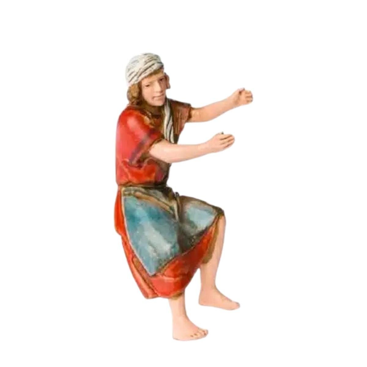 Statua cm.10 Vassaio Seduto |Moranduzzo