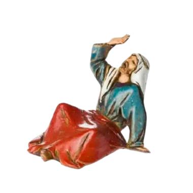 Statua cm.10 Pastore Seduto |Moranduzzo