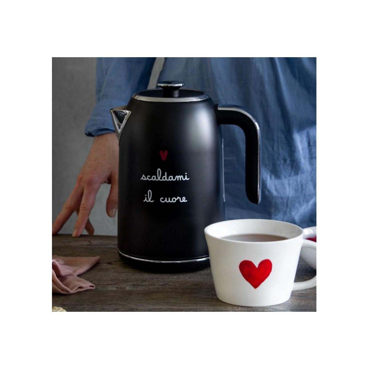 Bollitore Elettrico Simply Day Nero Scaldami ul Cuore |Simply_945