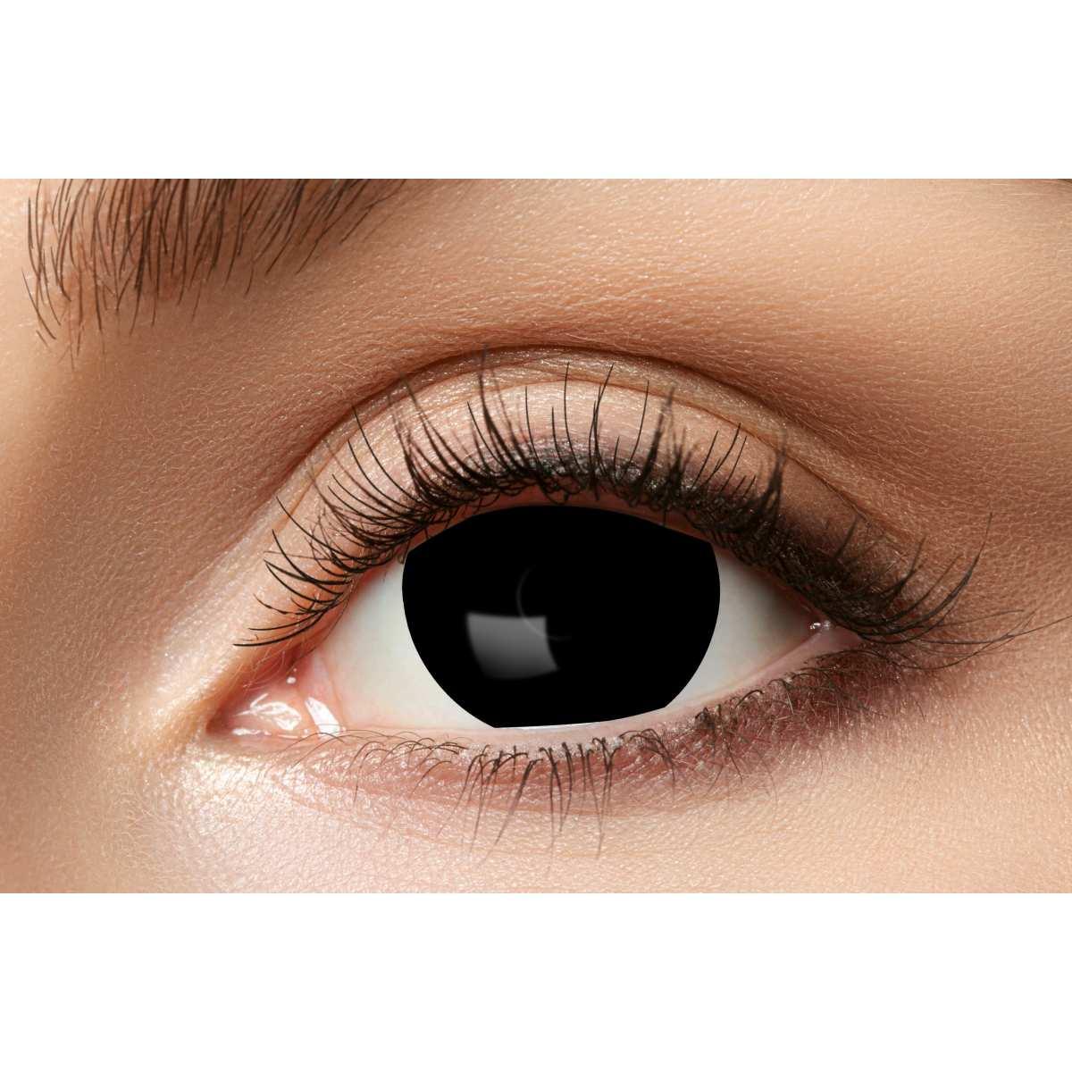 Lenti a Contatto Semestrale Sclera Occhio Nero Set pz.2