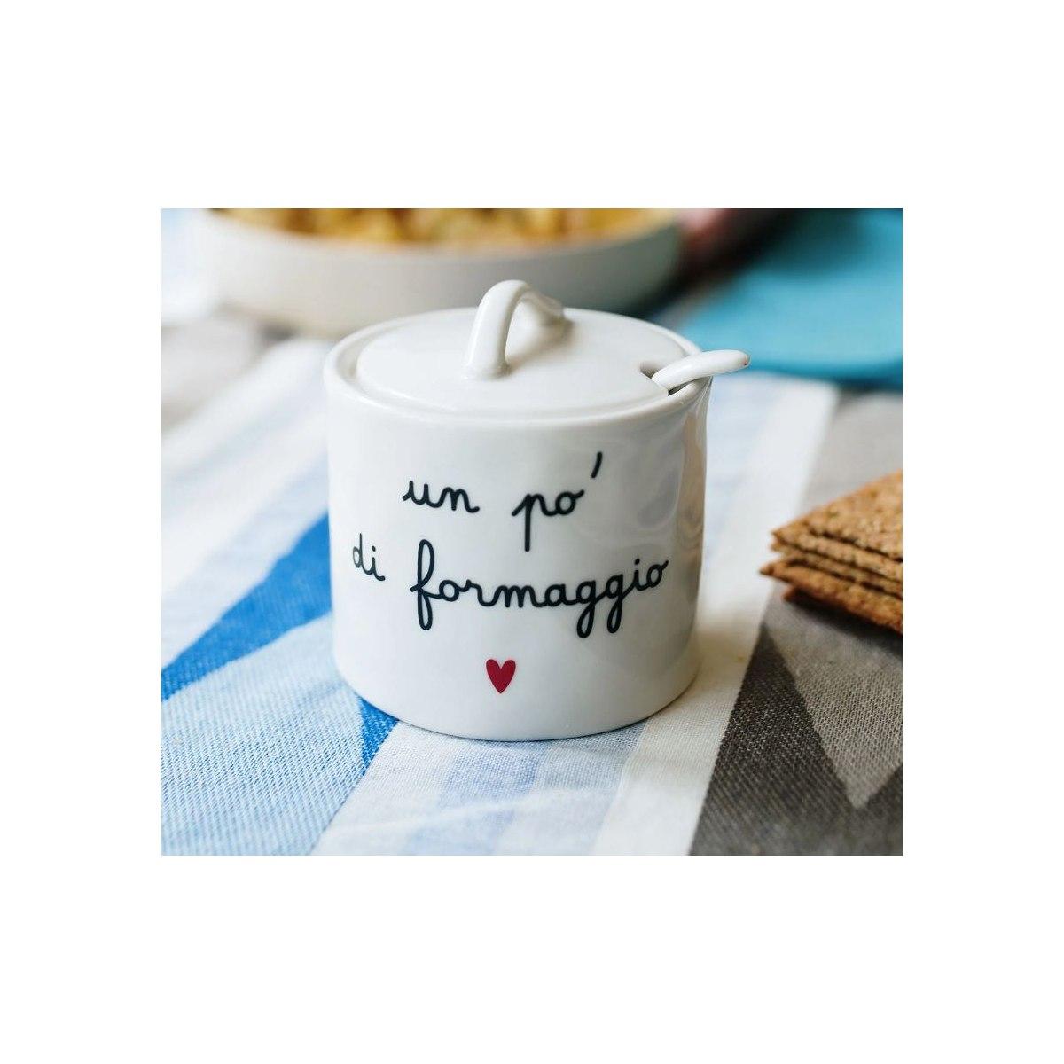 Formaggiera Ceramica Simple Day cm.Ø8x8 |Simply_991