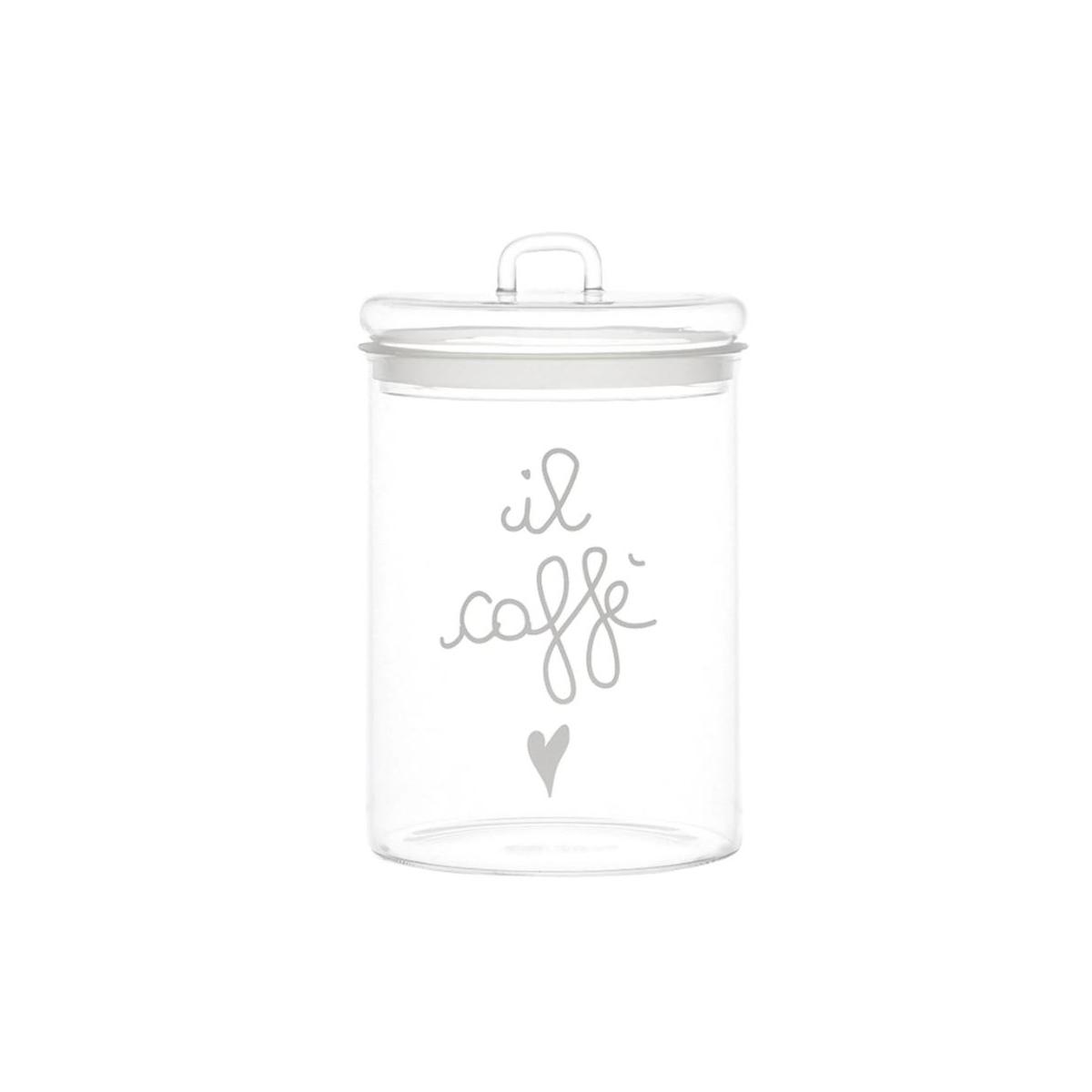 Barattolo Vetro Simple Day Il Caffè cm.Ø12x20 |Simple_10012220