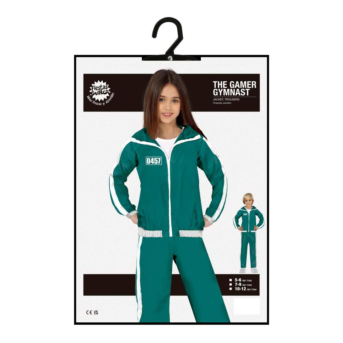 Costume Tuta Giocatore Ginnasta |Bambino_E1_02913