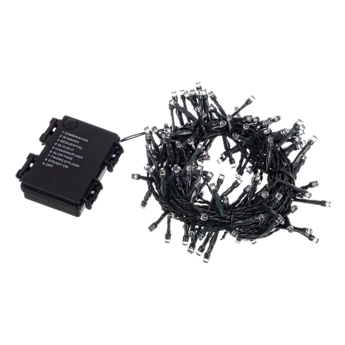 Luci Natale Esterno Batteria LED 48 Bianco Caldo mt.5 |Bizzotto_584