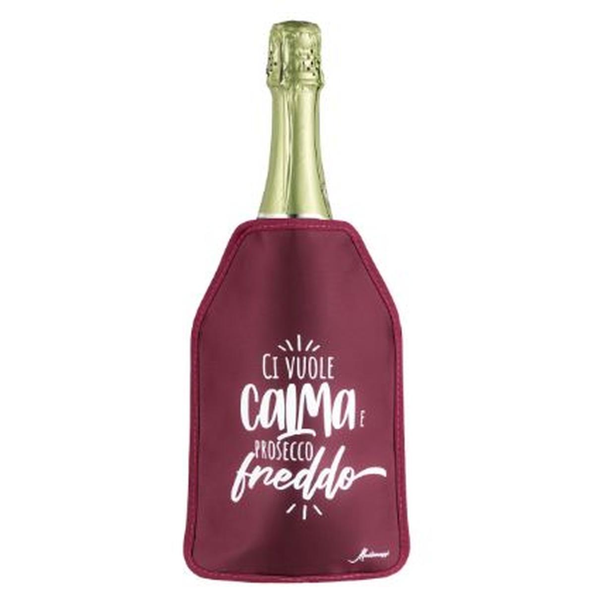 Porta Bottiglie Termico Bordeaux con Scritta cm.|Montemaggi_644