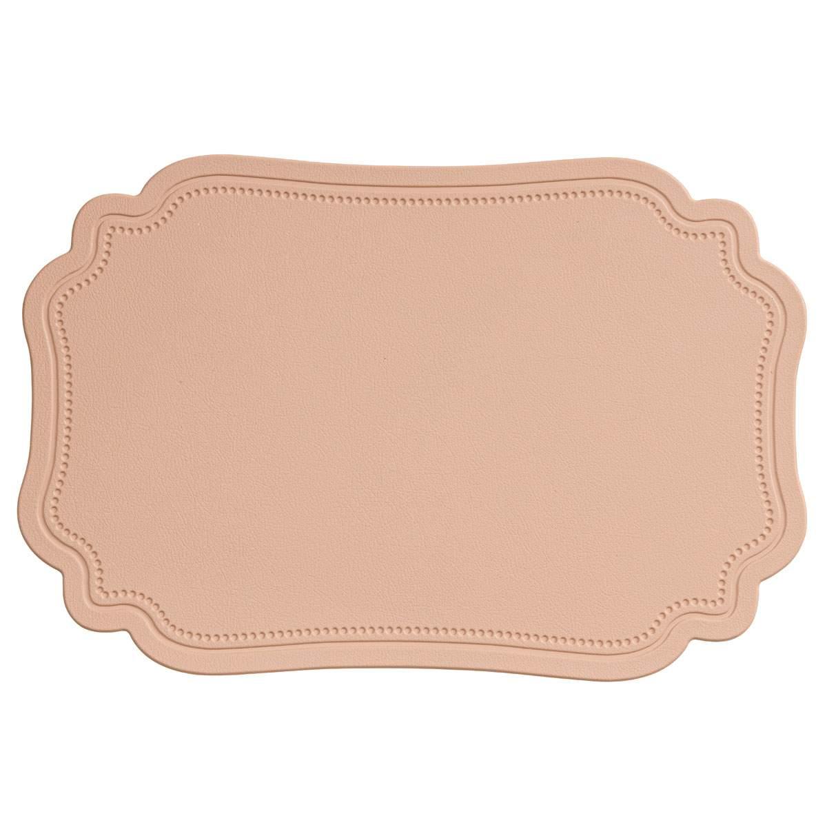 Tovaglietta Americana PVC Sagomata Rosa cm.44x33 |Montemaggi_839
