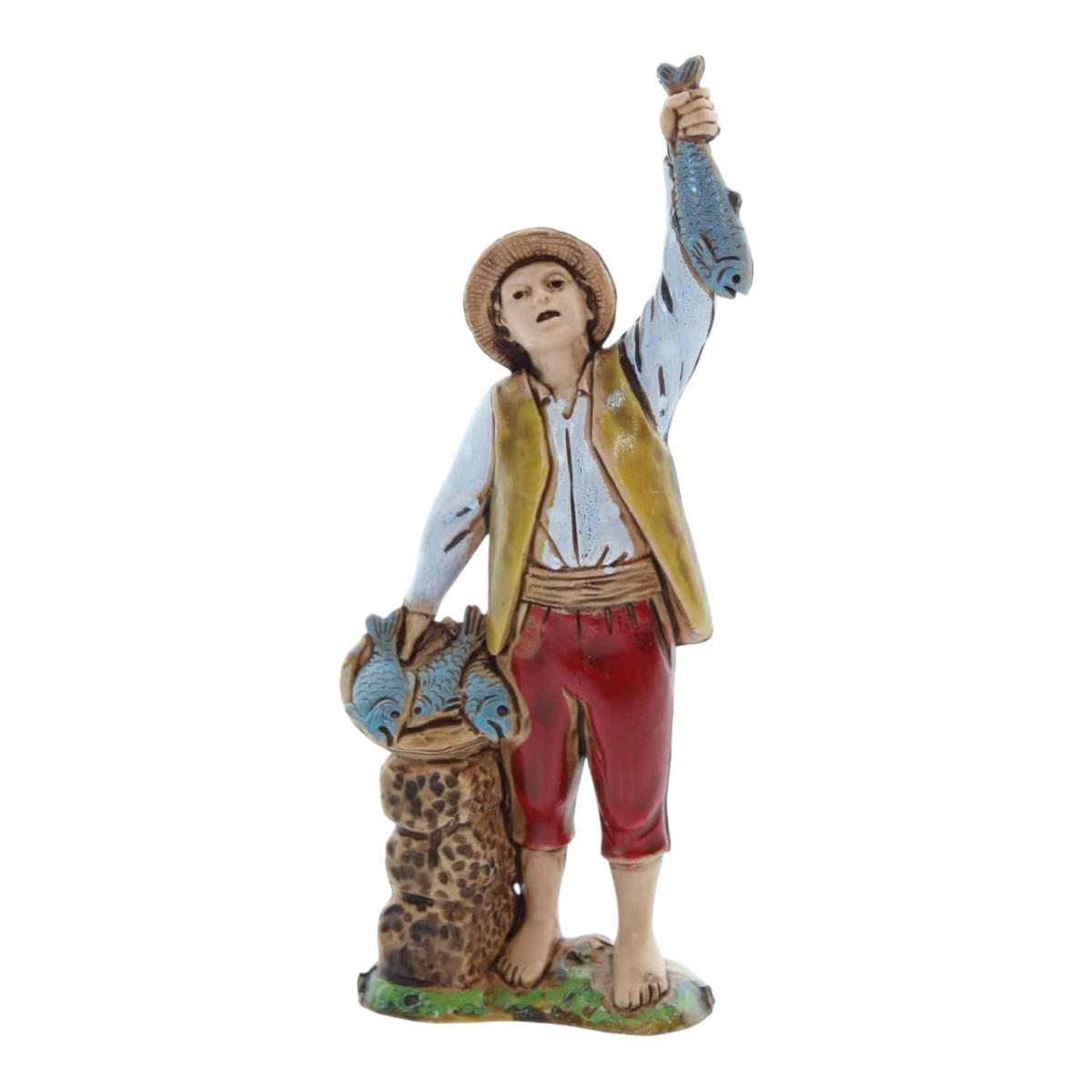 Statua cm.8 Pastori Mestieri Assortiti Set pz.8 |Moranduzzo