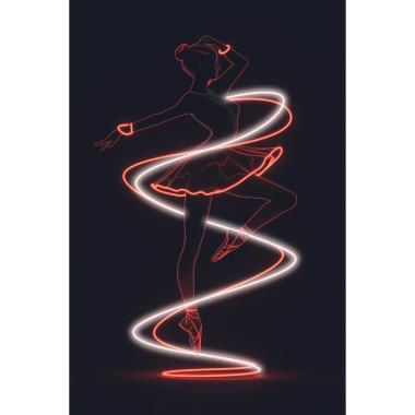 Quadro LED Dancer cm.60x90 |Lamart