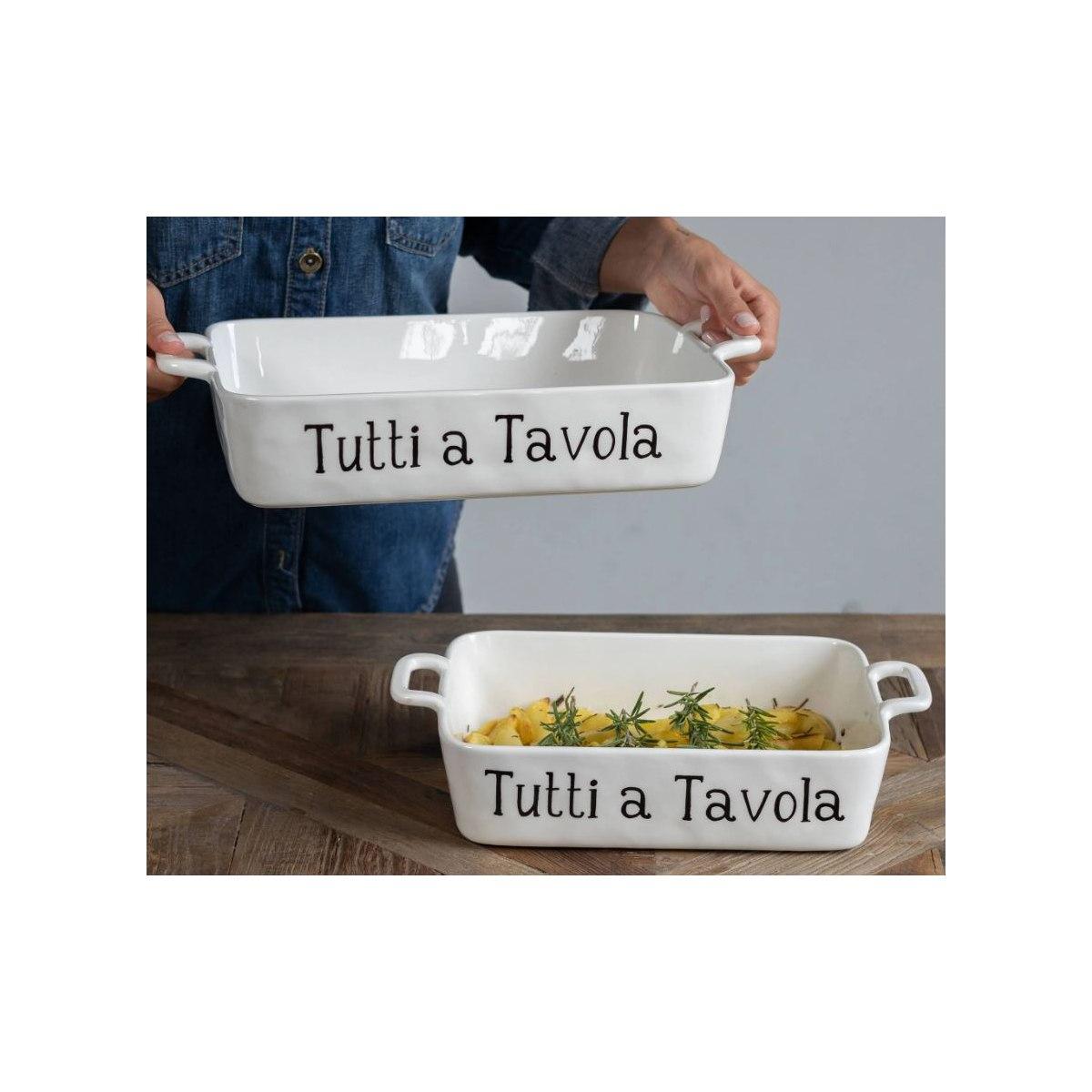 Ciotola Pirofila Cucina Gres Tutti a Tavola Simply Day cm.36x22 |Simply_273