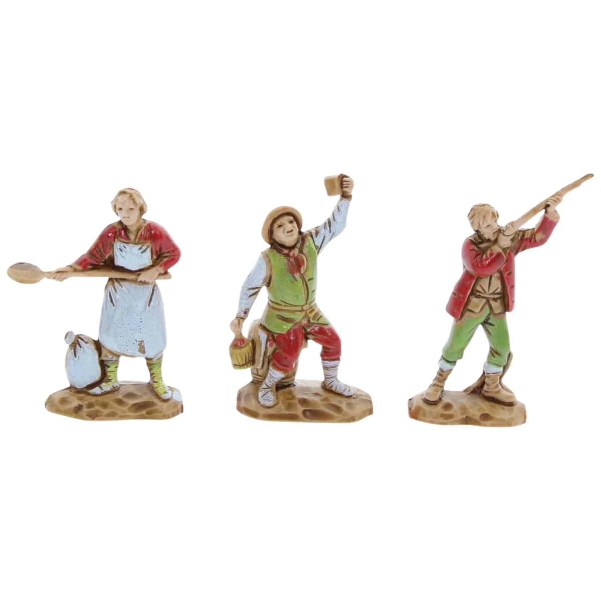 Statue cm.3,5 Soggetti Set pz.6 |Moranduzzo