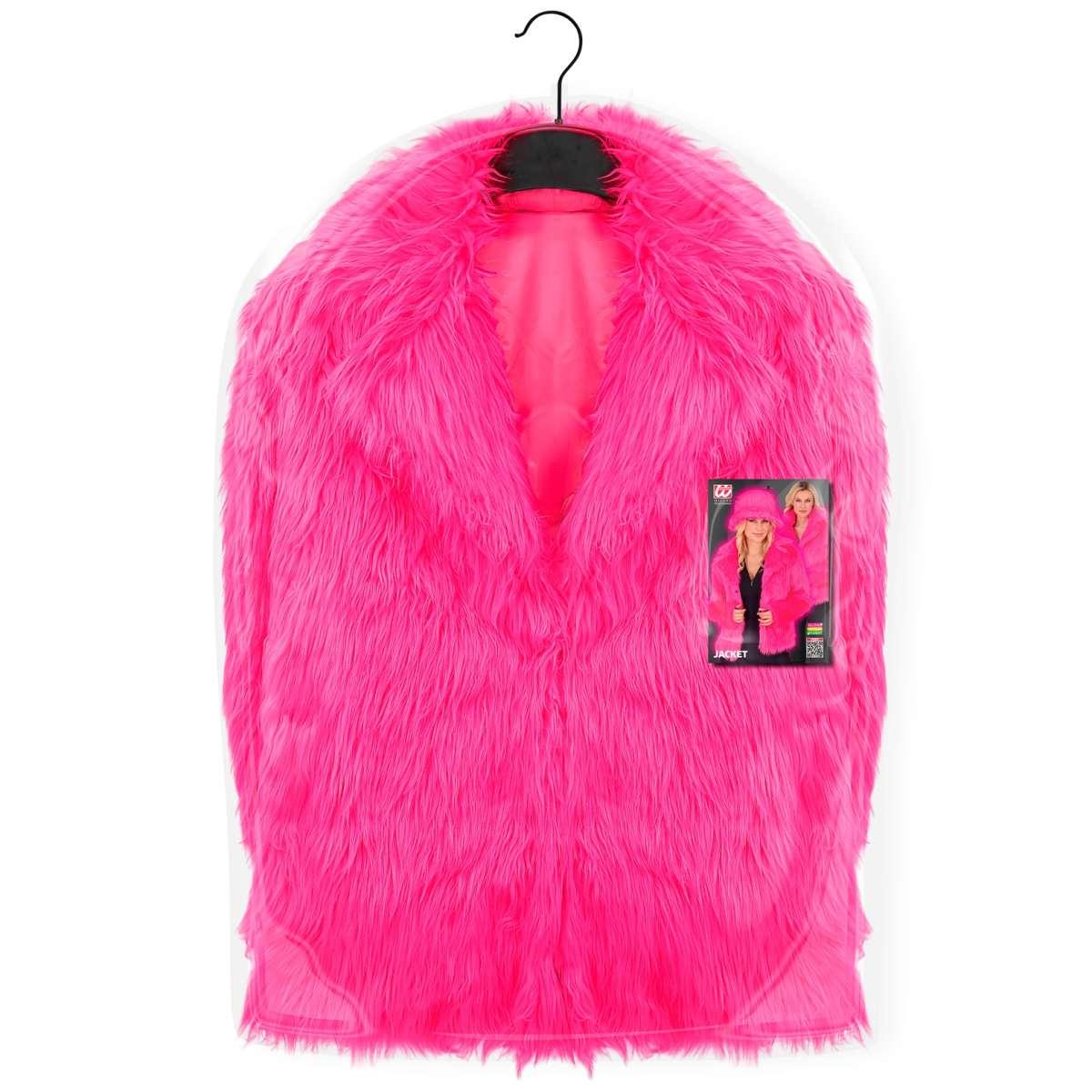 Giacca Disco Pelosa Rosa |Donna_TN_09922