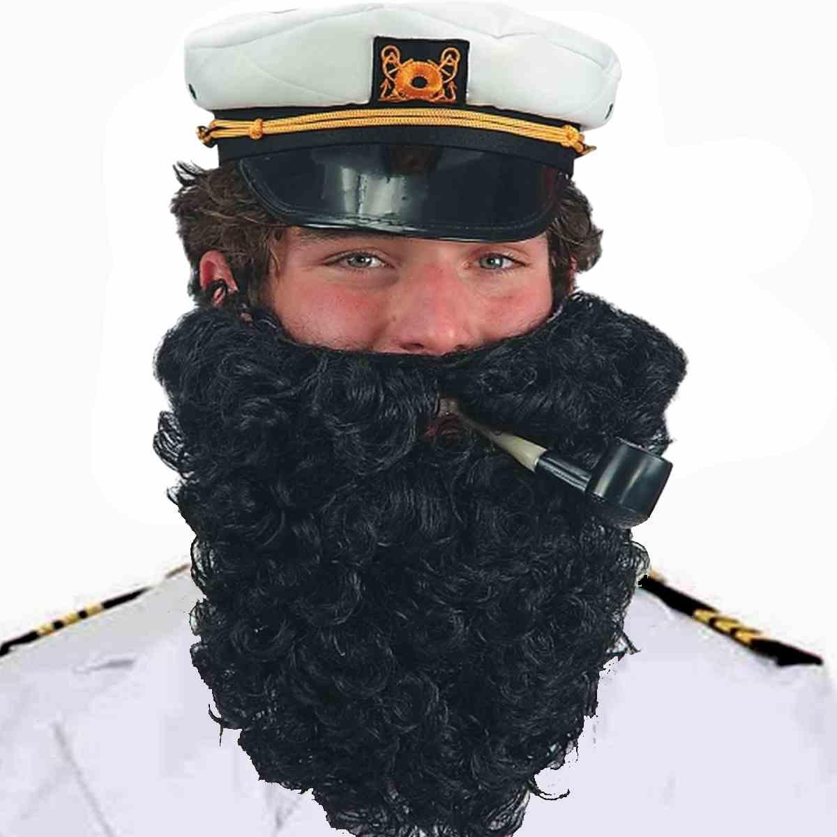 Barba Riccia Nera cm.25 |Carnival Toys