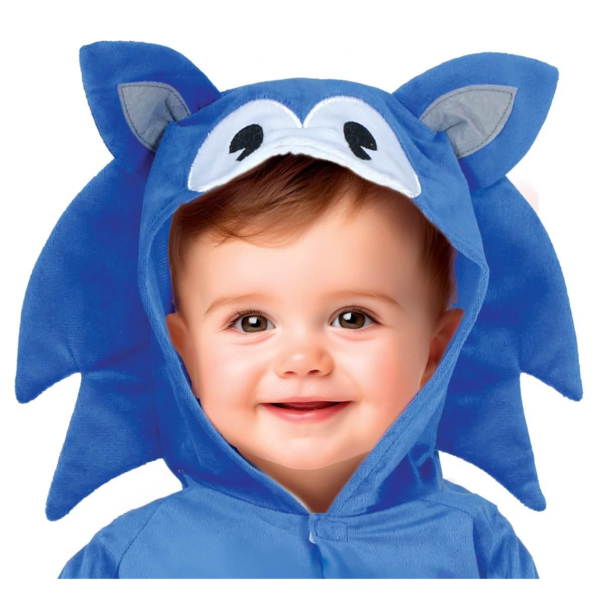 Costume Sonic Riccio Blu |Neonato C1_01342