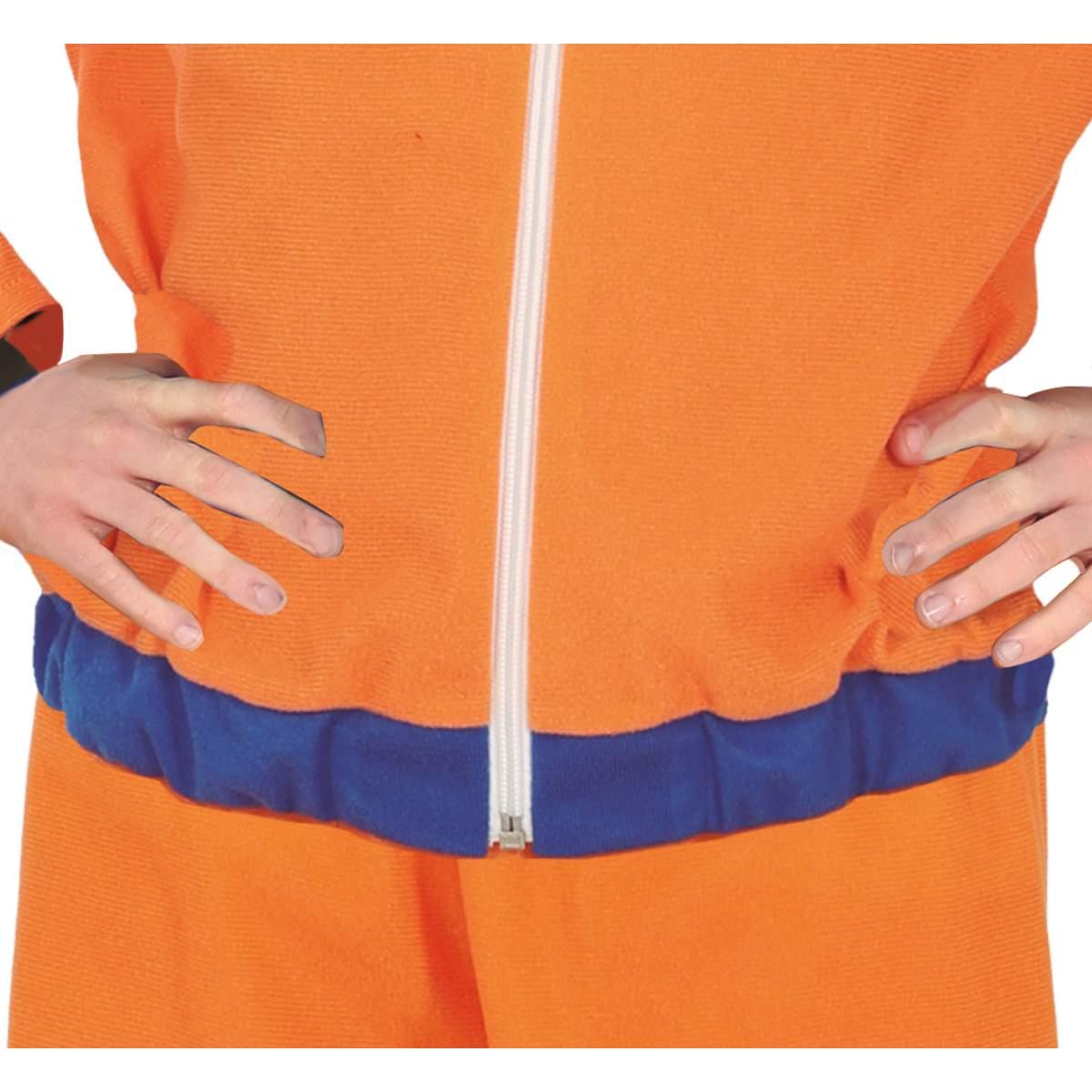 Costume Lottatore Karate Ninja Arancione |Bambino B3_00718