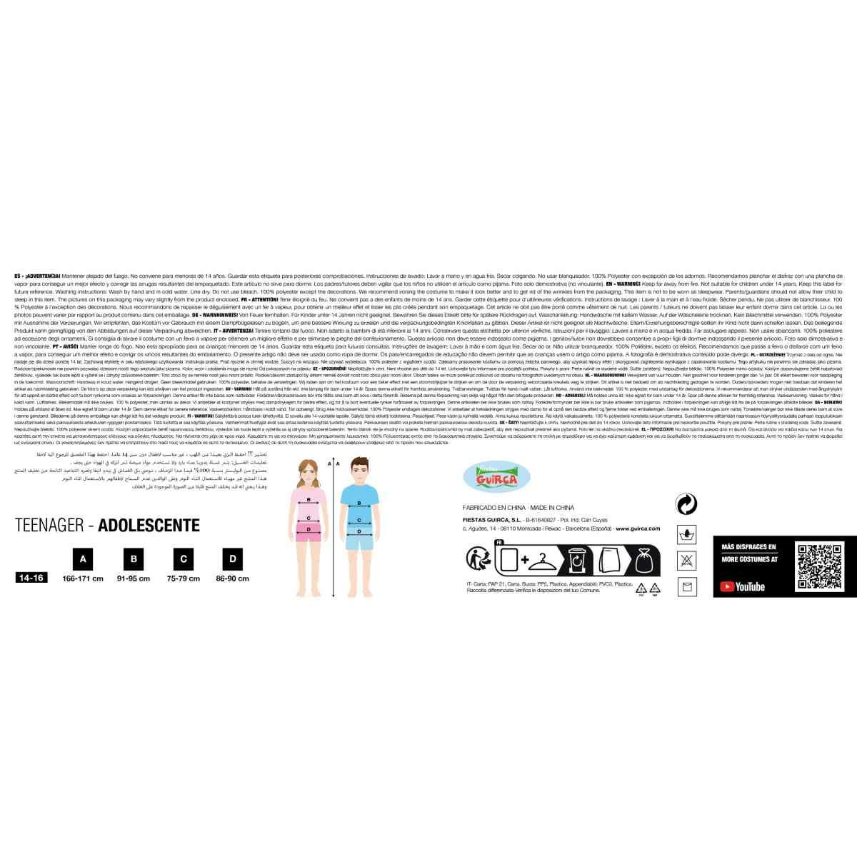 Costume Lottatore Karate Ninja Kimono |Bambino_D1_02116