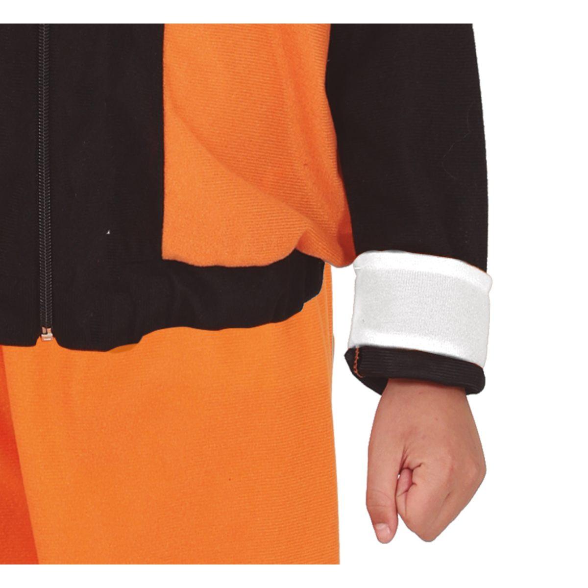 Costume Lottatore Karate Ninja Arancione Nero |Bambino B4_01022