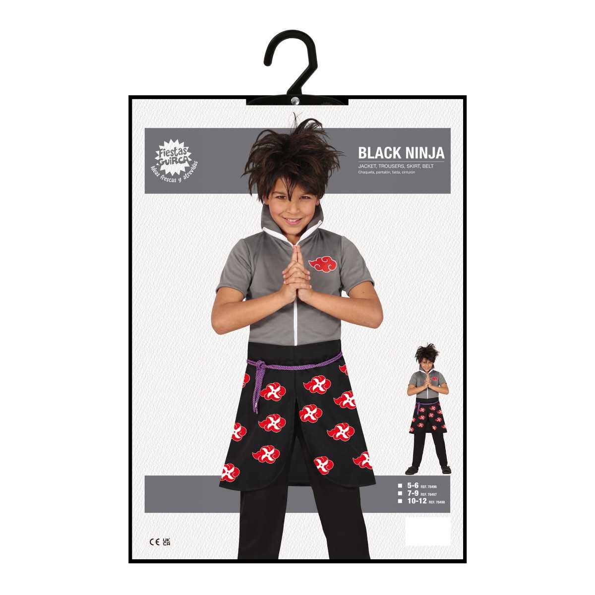 Costume Lottatore Karate Ninja |Bambino_D1_02136<br />