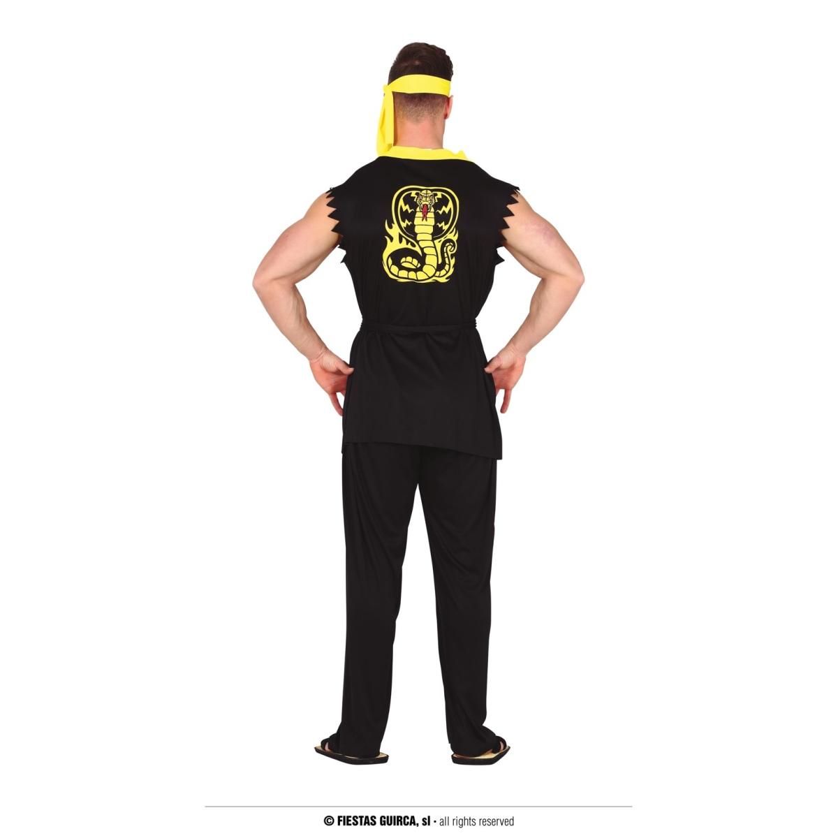 Costume Lottatore Karate Ninja |Uomo_C4_01961