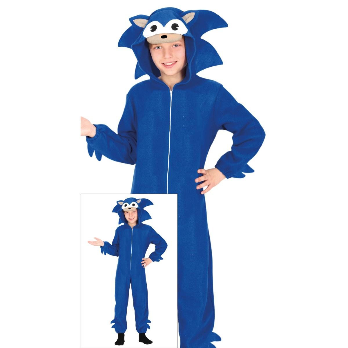 Costume Sonic Riccio Blu |Bambino TE_05600