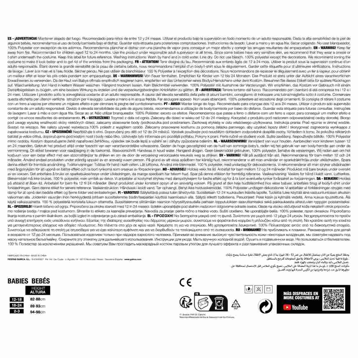 Costume Tuta Idraulico Blu Super Mario |Bambino_H4_08325<br />