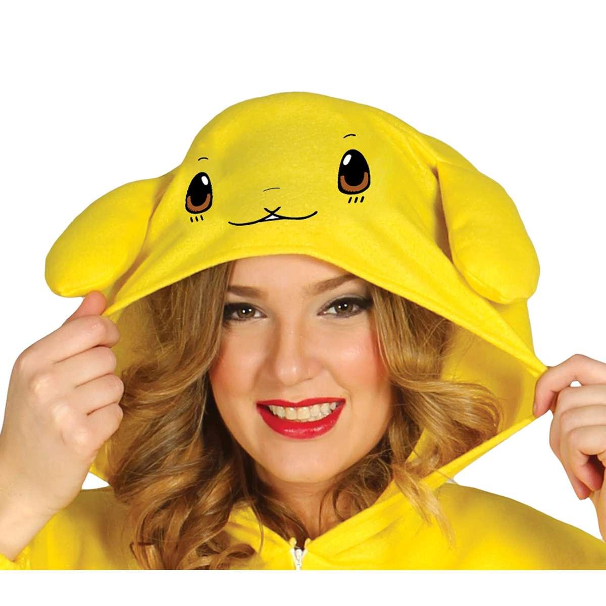 Costume Cincilla Pokemon Giallo |Donna_TN_09990