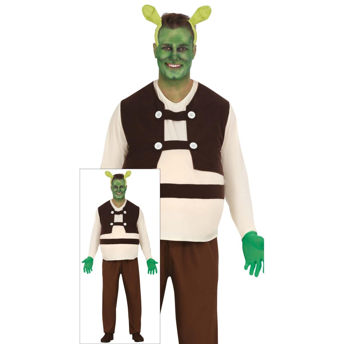 Costume Orco Verde Shrek |Uomo_E1_02903