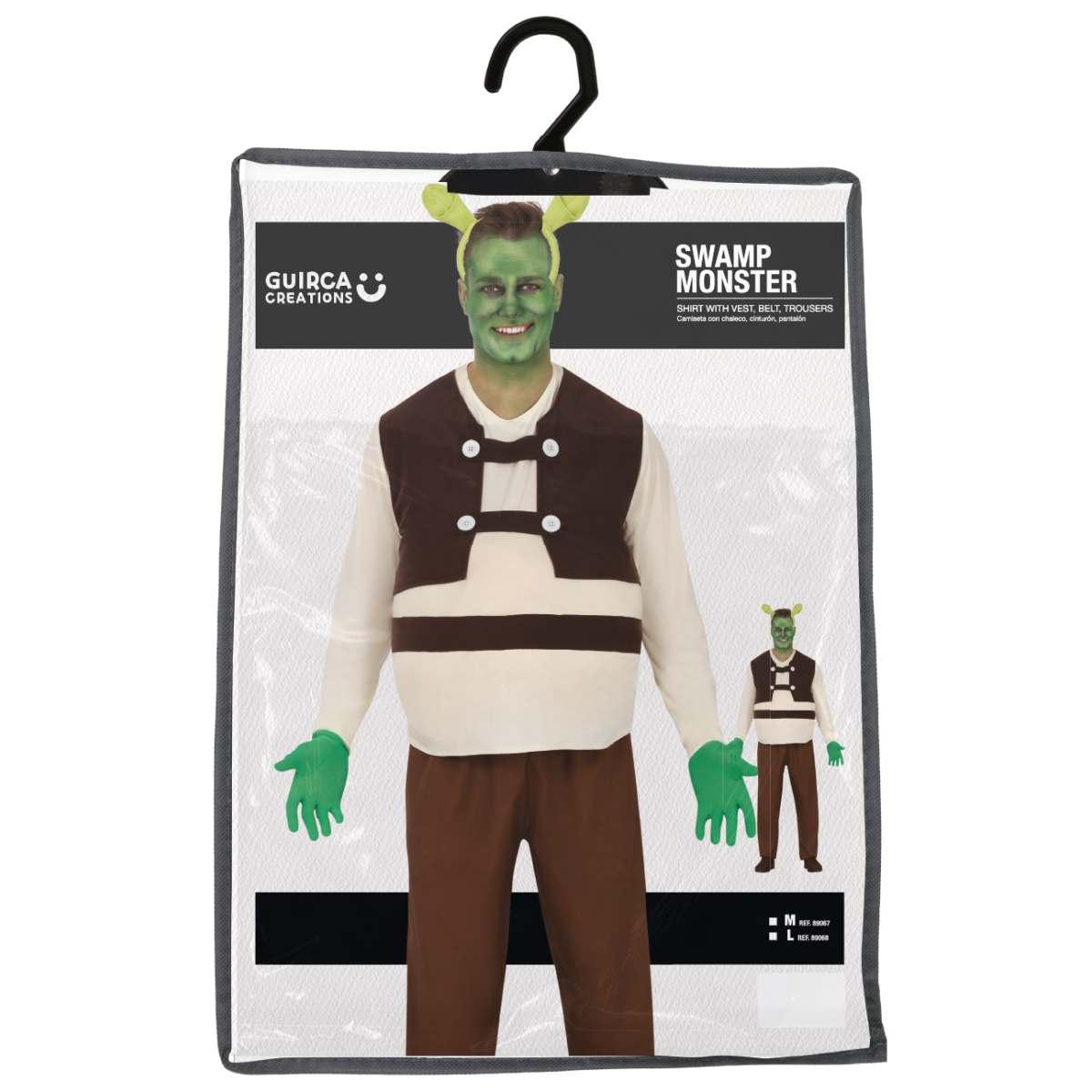 Costume Orco Verde Shrek |Uomo_E1_02903