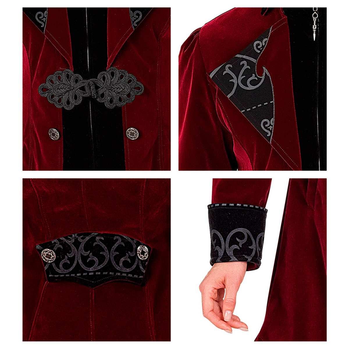 Cappotto Gotico Bordeaux |Donna_TN_09998