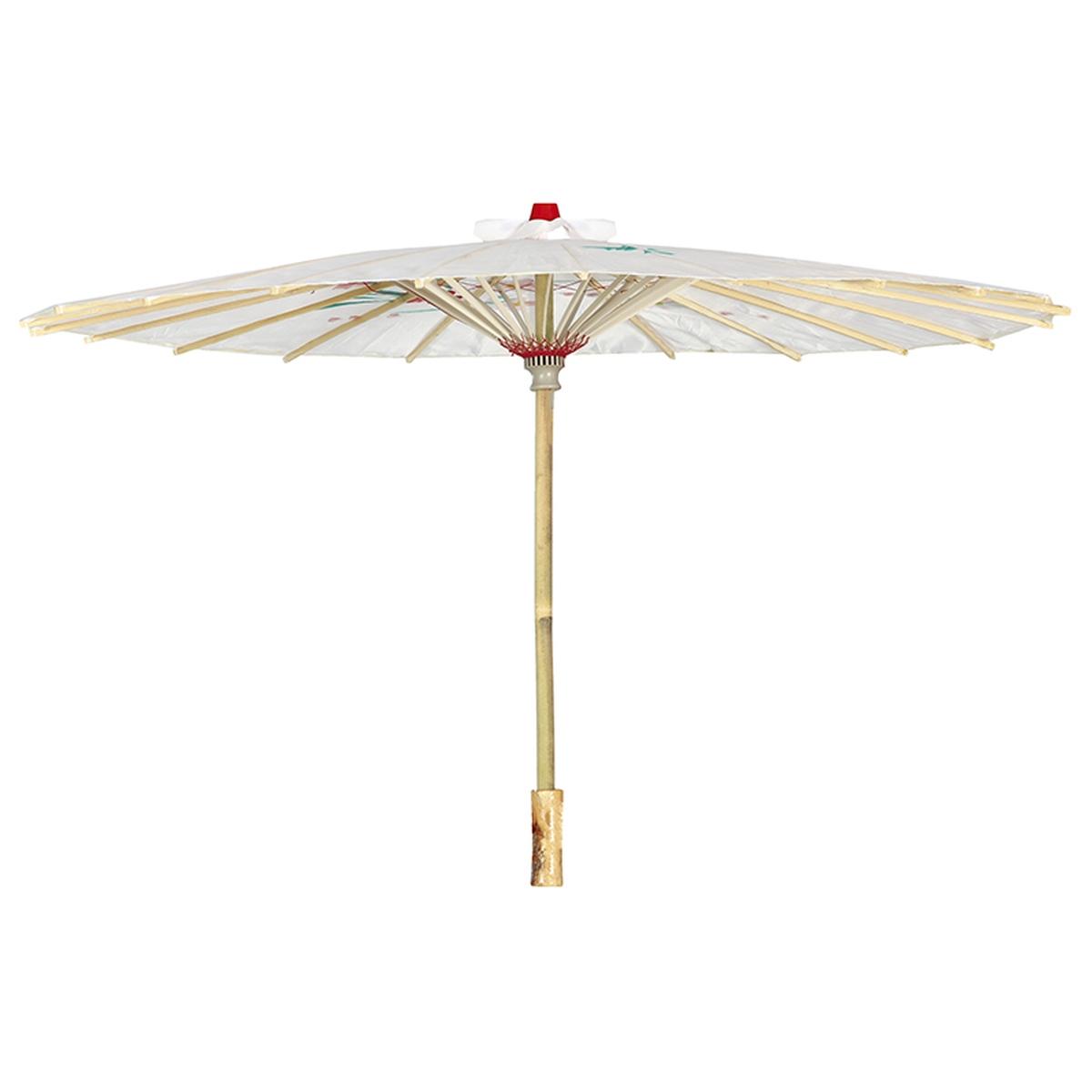 Ombrellino Legno e Carta con Decori Orientali cm.Ø82 |_905