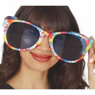 Occhiali Clown Maxi Con Fiori |_620