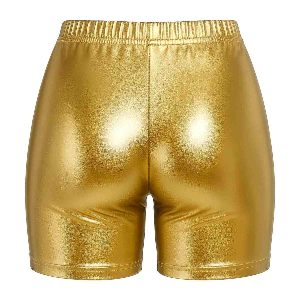 Pantaloncino Oro Metallizzato |Donna
