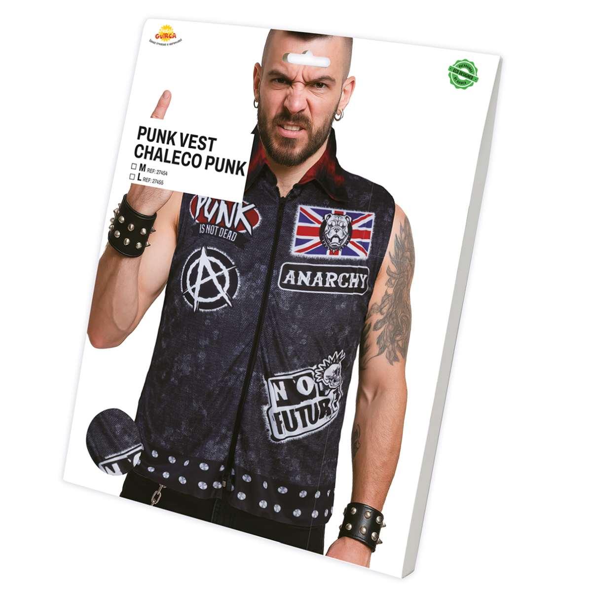 Costume Gilet Punk |Uomo