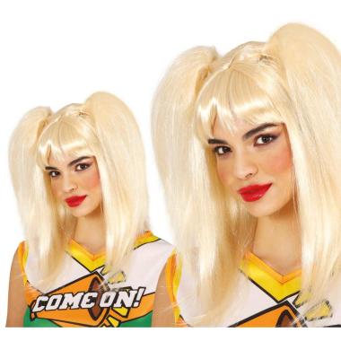 Parrucca Bionda con Codini |_271