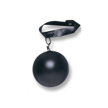 Palla Carcerato PVC Nero cm.Ø13 |Carnival Toys