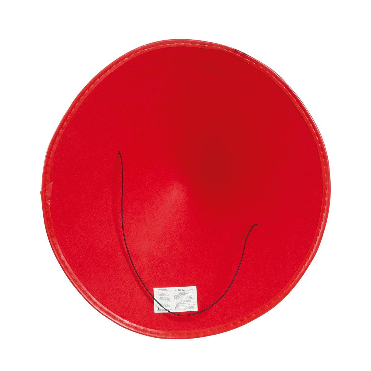 Cappello Cinese Rosso con Decori |_548