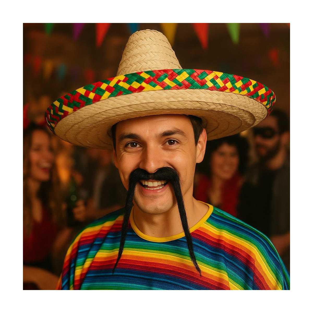 Cappello Sombrero cm.Ø50 Paglia Color |_550