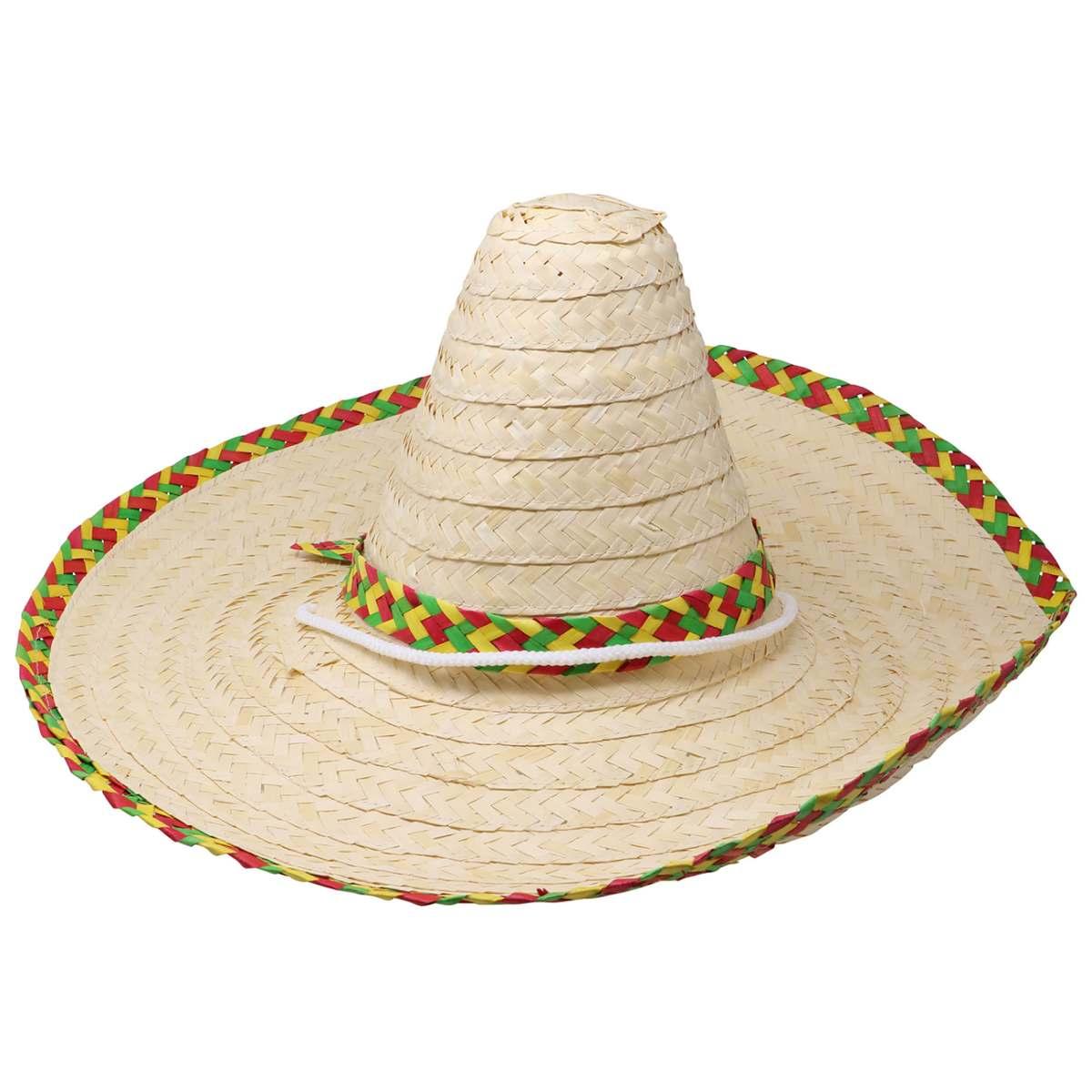 Cappello Sombrero cm.Ø50 Paglia Color |_550