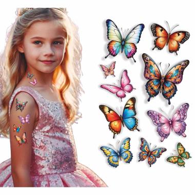 Tatuaggi Rimovibili Corpo Farfalle |_712