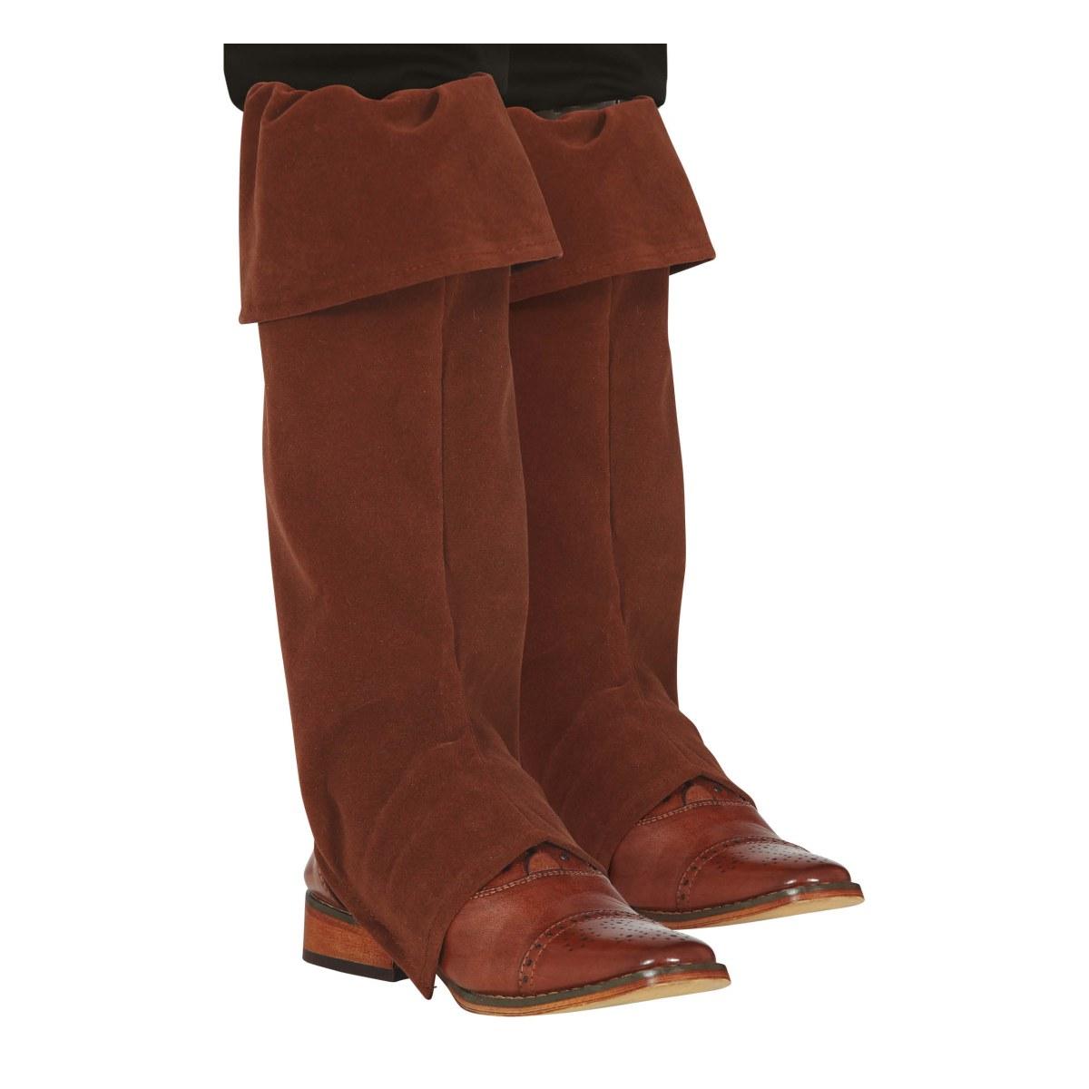 Copristivali Marroni Tessuto pz.2 |_480