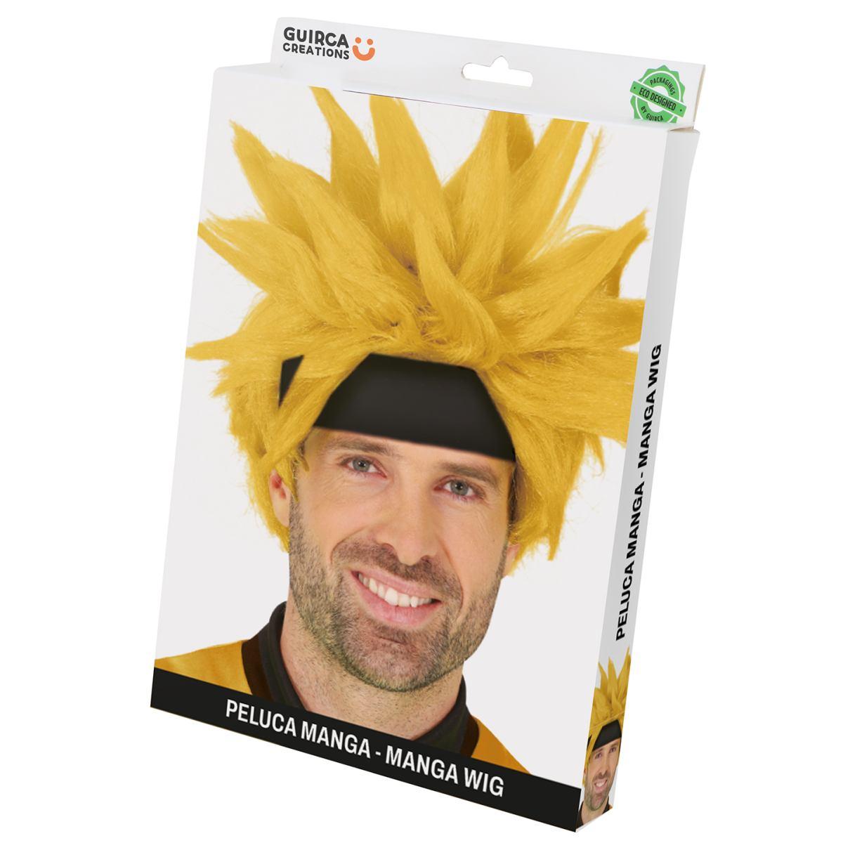Parrucca Gialla Manga Corta |_977