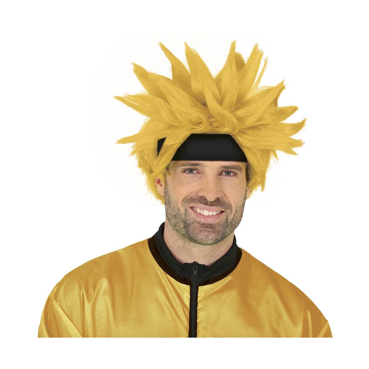 Parrucca Gialla Manga Corta |_977