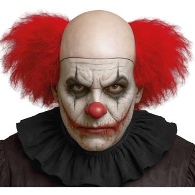 Parrucca Clown Clown Rossa con Pelata |_939