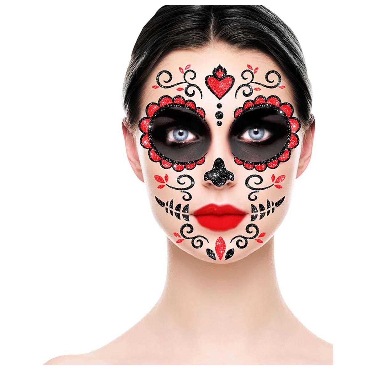 Tatuaggi Viso Rimovibili Catrina |_579