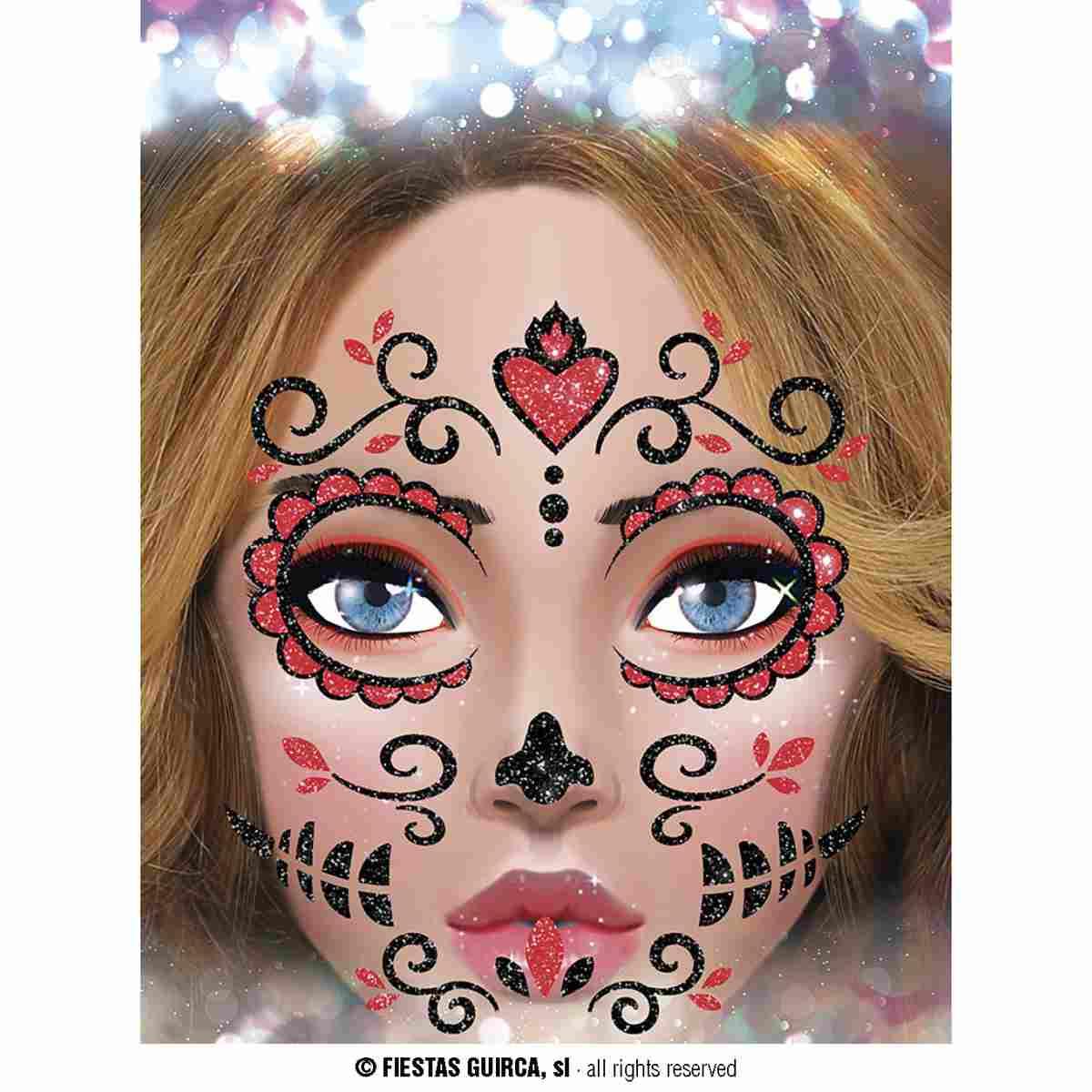 Tatuaggi Viso Rimovibili Catrina |_579