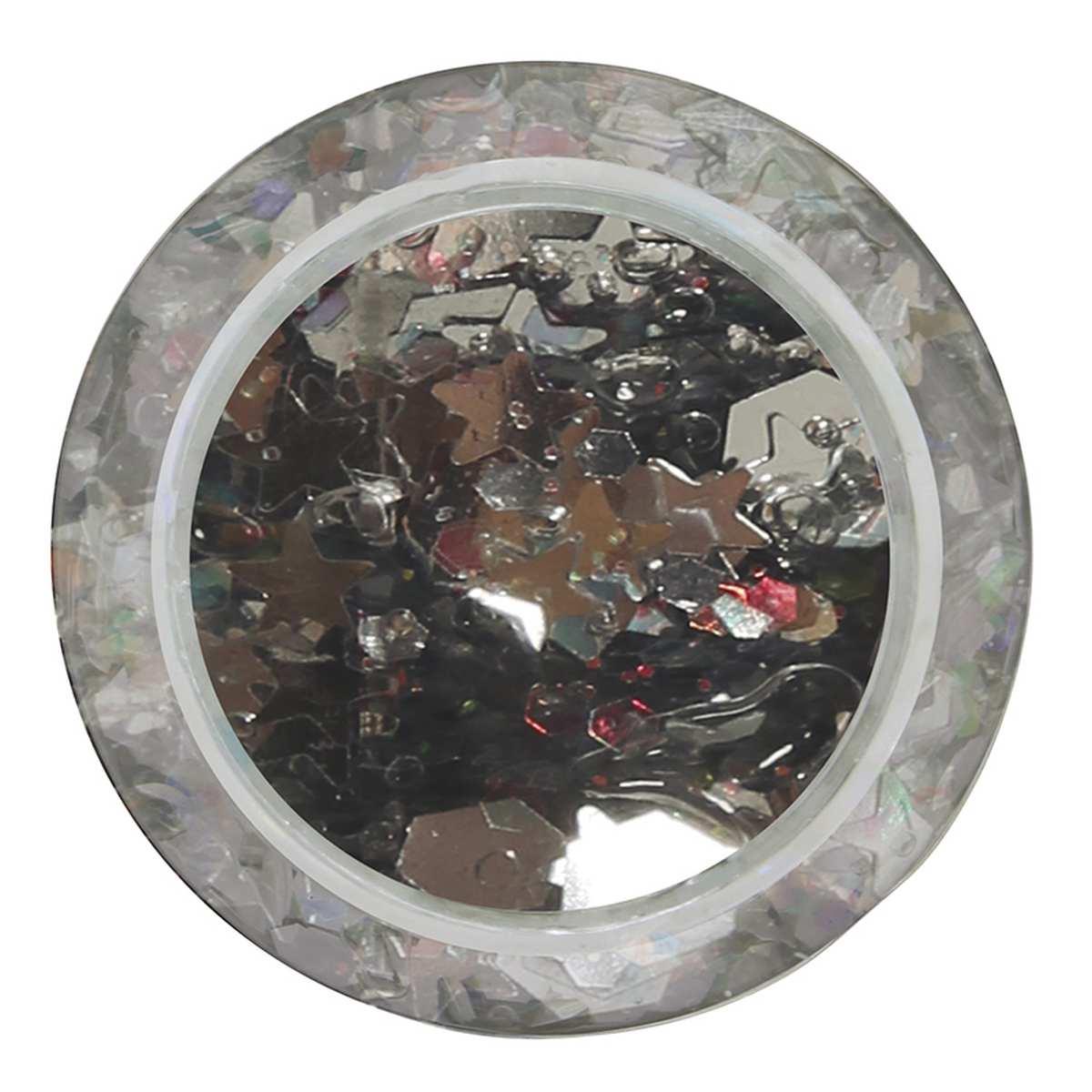 Trucco Gel Glitter Argento gr.20 |_050