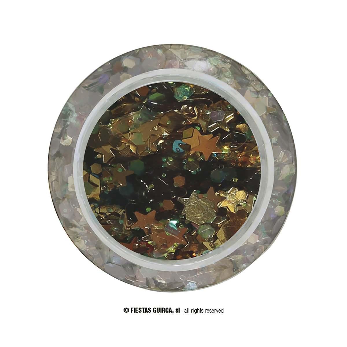 Trucco Gel Glitter Oro gr.20 |_043