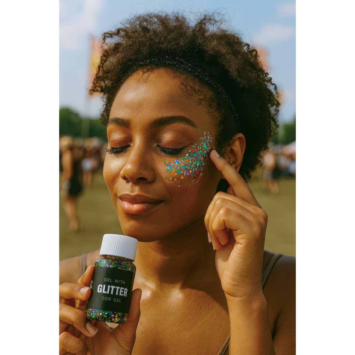 Trucco Gel Glitter Multicolor gr.20 |_023