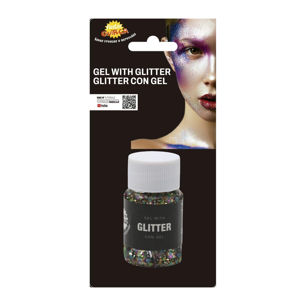 Trucco Gel Glitter Multicolor gr.20 |_023