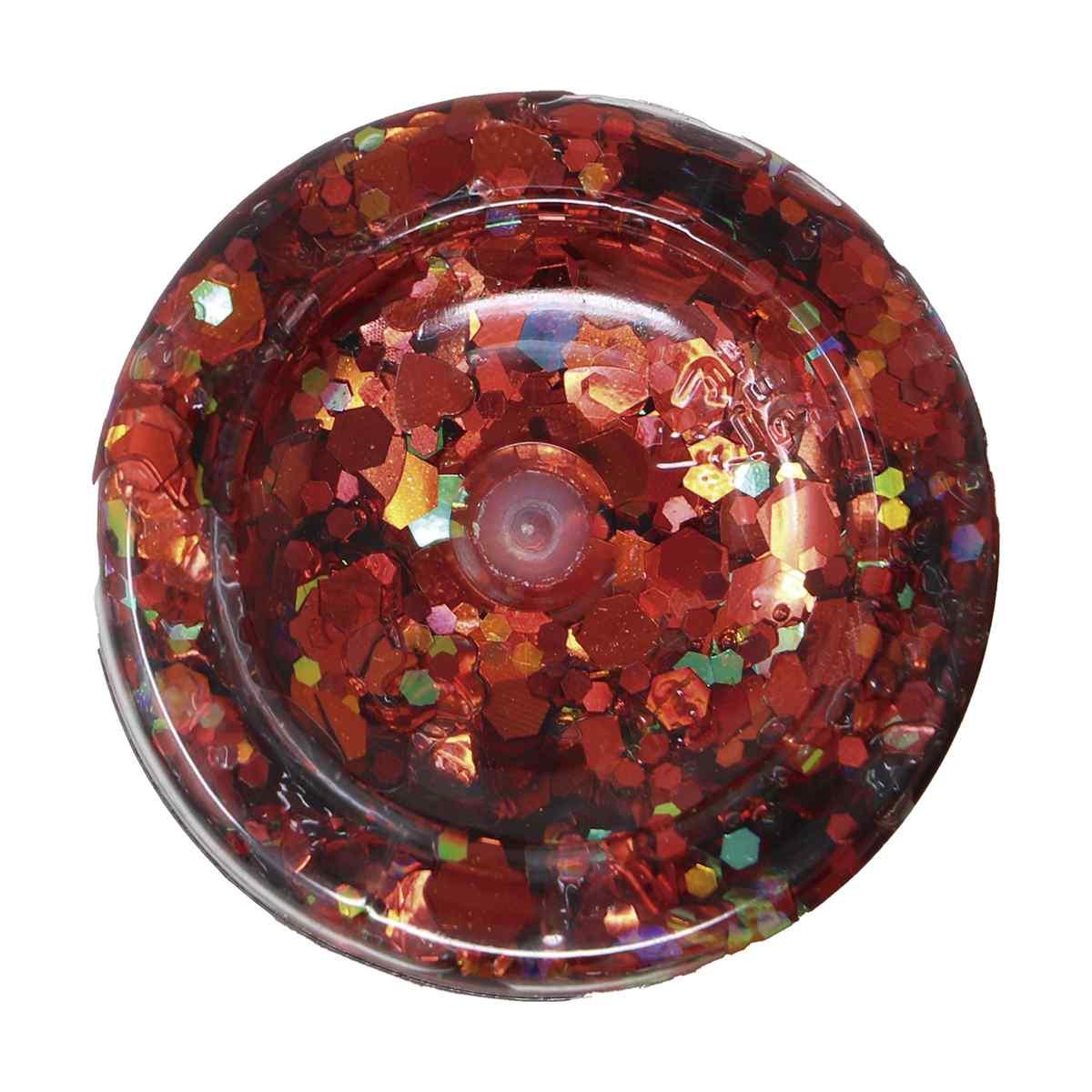 Trucco Gel Glitter Rosso gr.20 |_016